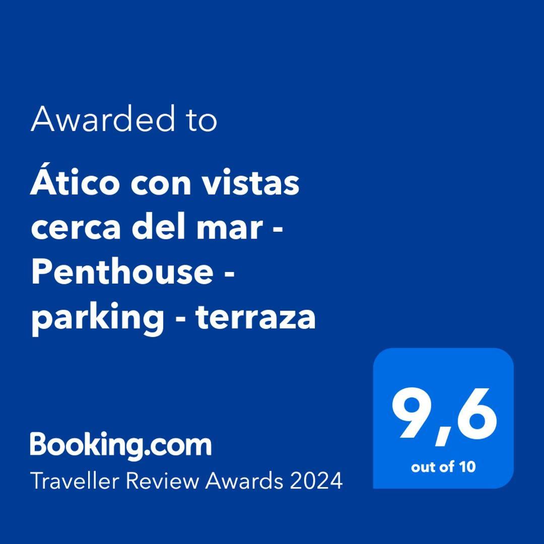 トレ・デル・マールAtico Con Vistas Cerca Del Mar - Penthouse - Parking - Terrazaアパートメント エクステリア 写真